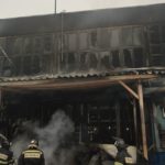 В результате пожара в нежилом здании в городском округе Богородский пострадал человек